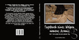 Cover Vorderseite und Cover Rückseite mit Titelbild von dem Buch Tagebuch eines Welpen namens Aramis Teil eins. Das Buch ist schwarz mit Orginalbild  by Madella-Mella Ursula 