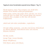Leseprobe des Buches „Tagebuch eines Welpen namens Aramis Teil zwei“. Beinhaltet Text  by Madella-Mella Ursula