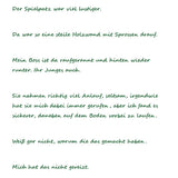 Leseprobe des Buches „Tagebuch eines Welpen namens Aramis Teil zwei“. Beinhaltet Text  by Madella-Mella Ursula