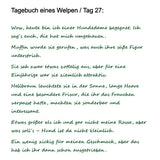 Leseprobe des Buches „Tagebuch eines Welpen namens Aramis Teil drei“. Beinhaltet Text  by Madella-Mella Ursula